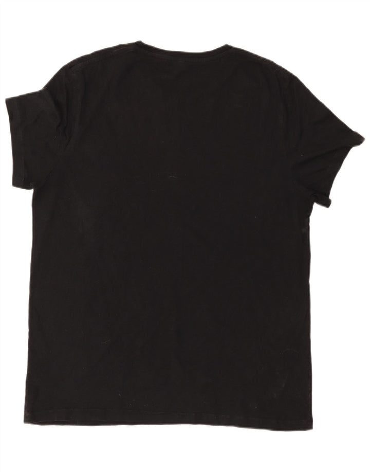 T-shirt da uomo Jack Wills Top grande in cotone nero
