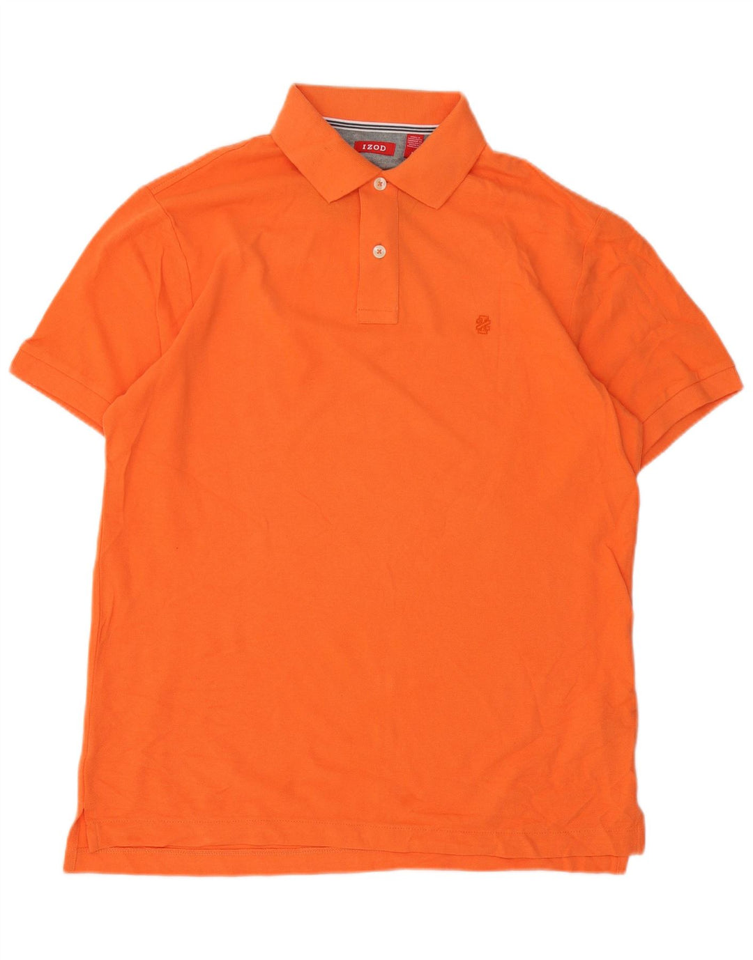 Polo da uomo IZOD in cotone arancione medio