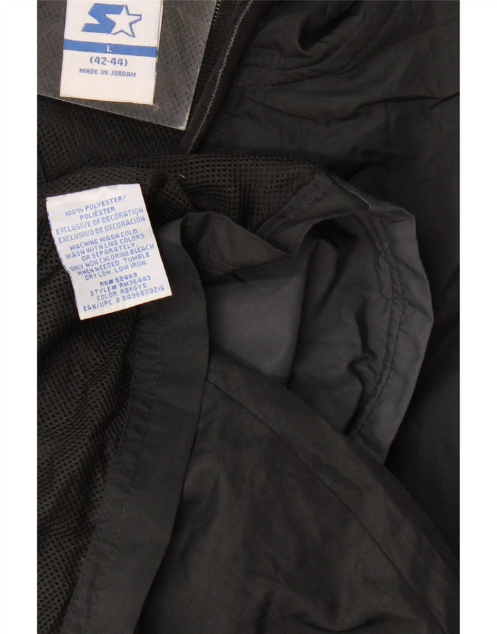 Giacca antipioggia da uomo STARTER con cappuccio UK 40 Large Poliestere color block grigio