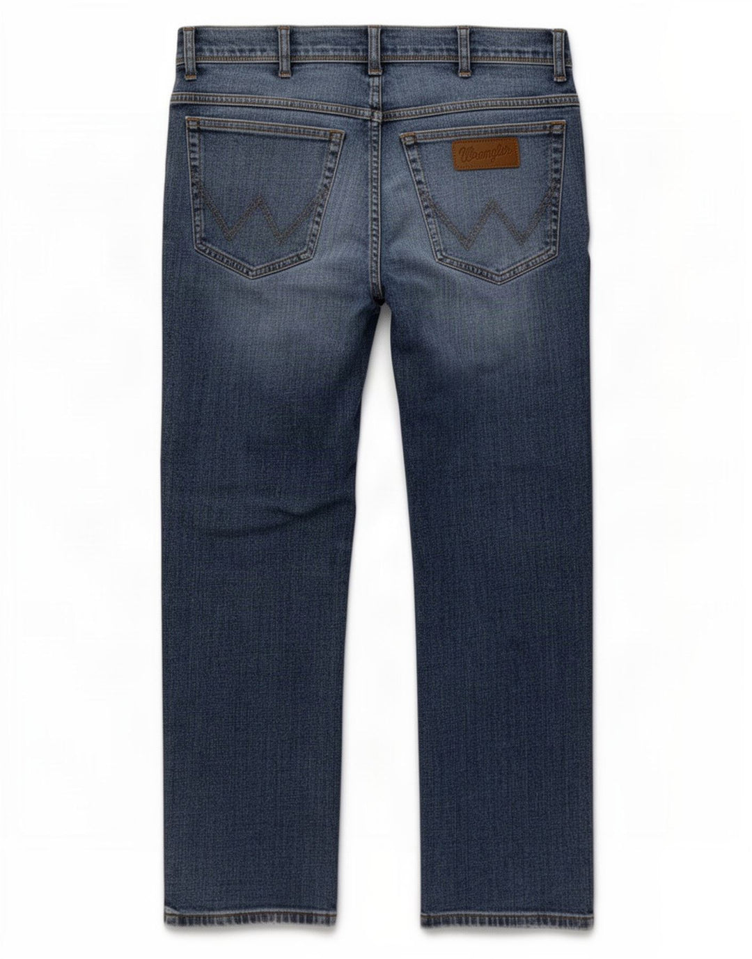 Jeans dritti da uomo Wrangler Texas W32 L30 cotone blu