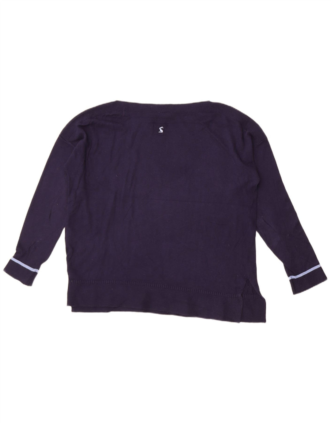 Felpa oversize da donna Joules UK 14 Large in cotone blu navy
