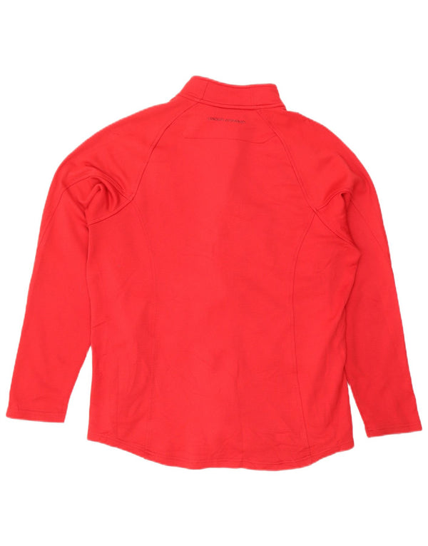 Giacca da tuta da donna Under Armour UK 16 Large Rosso Poliestere