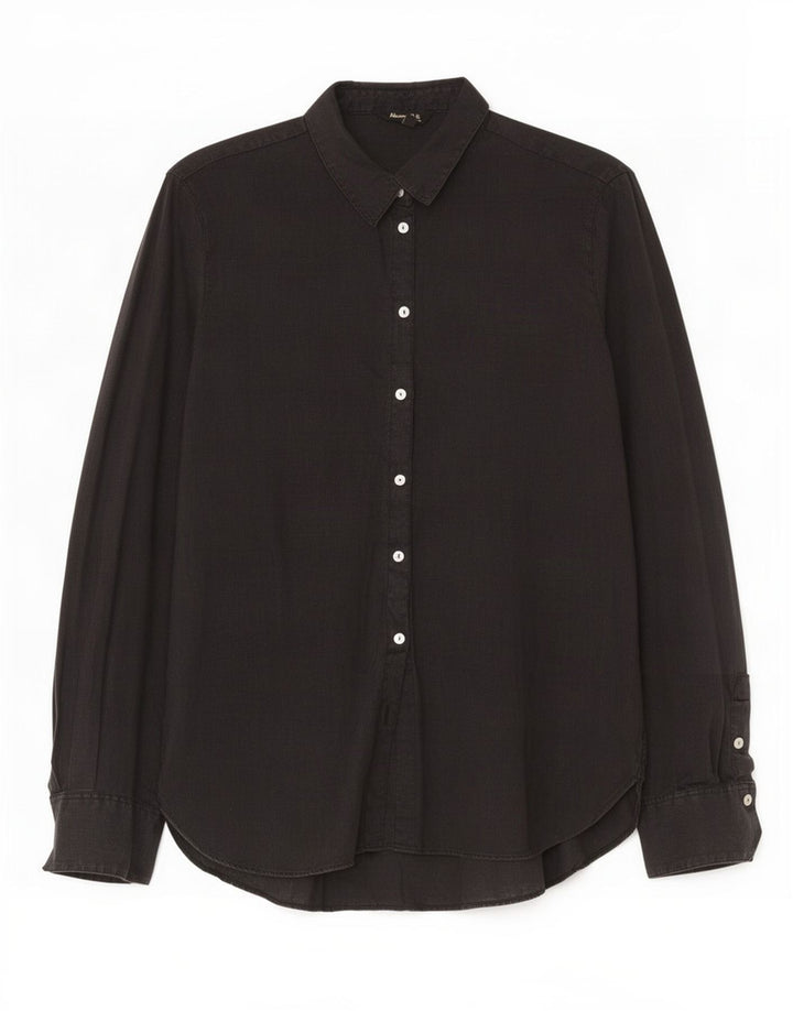 Camicia da donna Massimo Dutti EU 40 Lino nero medio