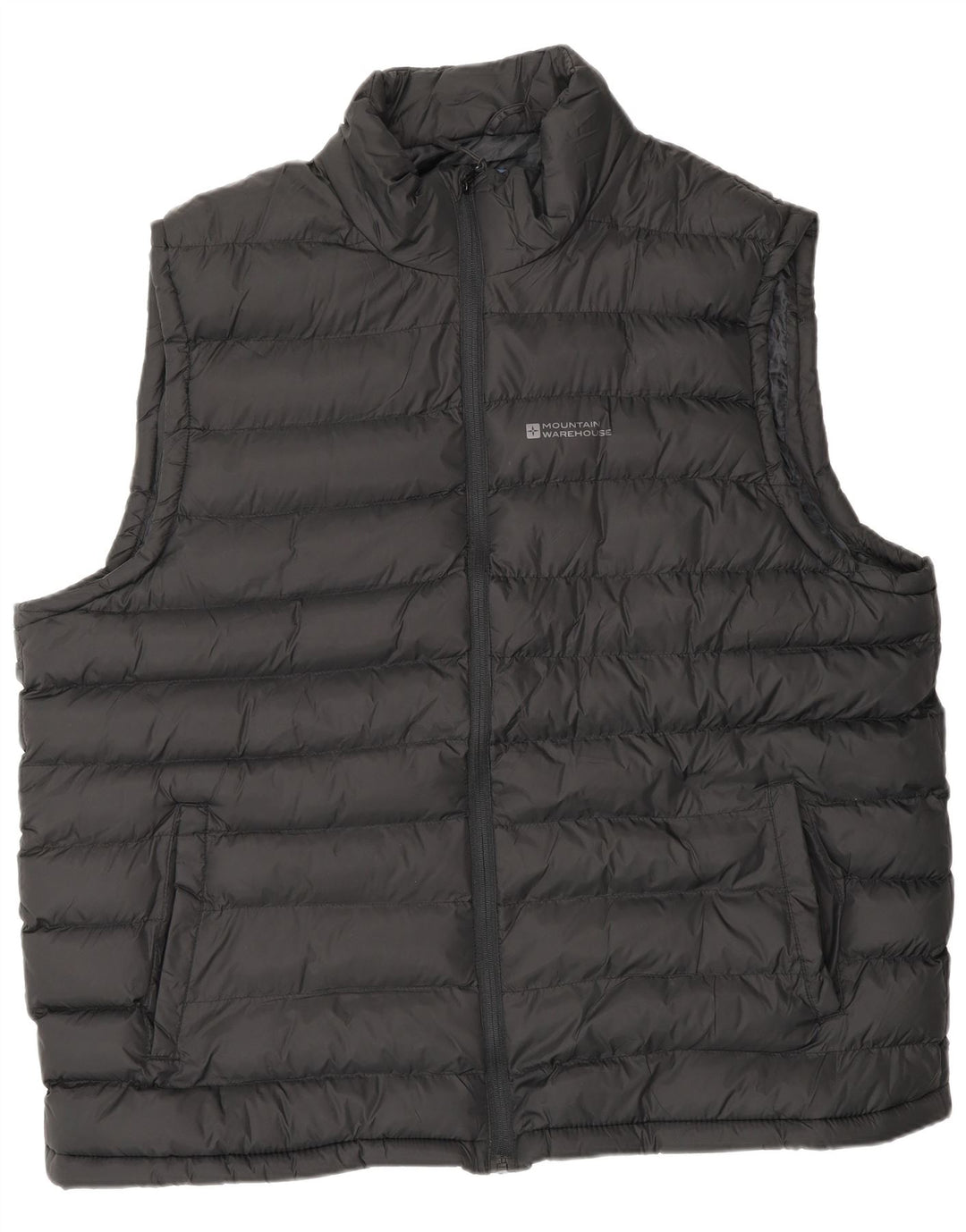 Gilet imbottito da uomo Mountain Warehouse UK 46 3XL Nylon nero