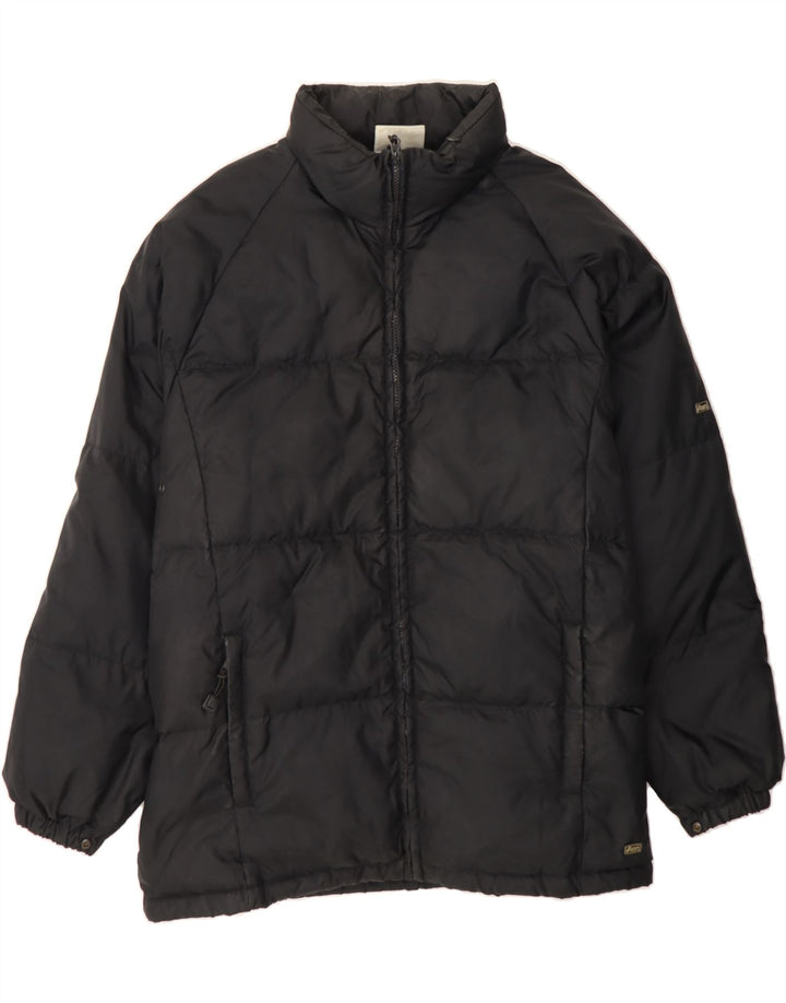 ASICS Mens Padded Jacket UK 44 2XL Black Nylon Vintage Asics and Second-Hand Asics from Messina Hembry 