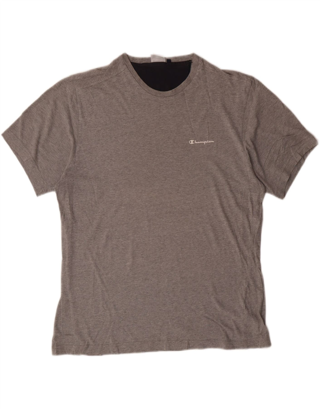 CHAMPION Womens T-Shirt Top UK 20 2XL Grey