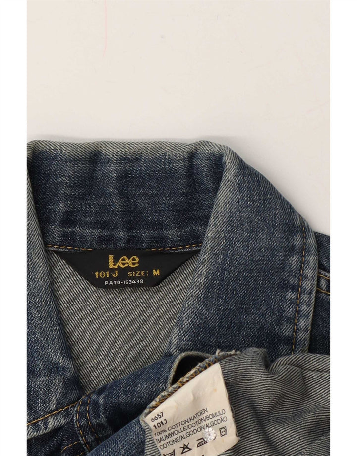 Giacca in denim da donna Lee UK 14 cotone blu medio