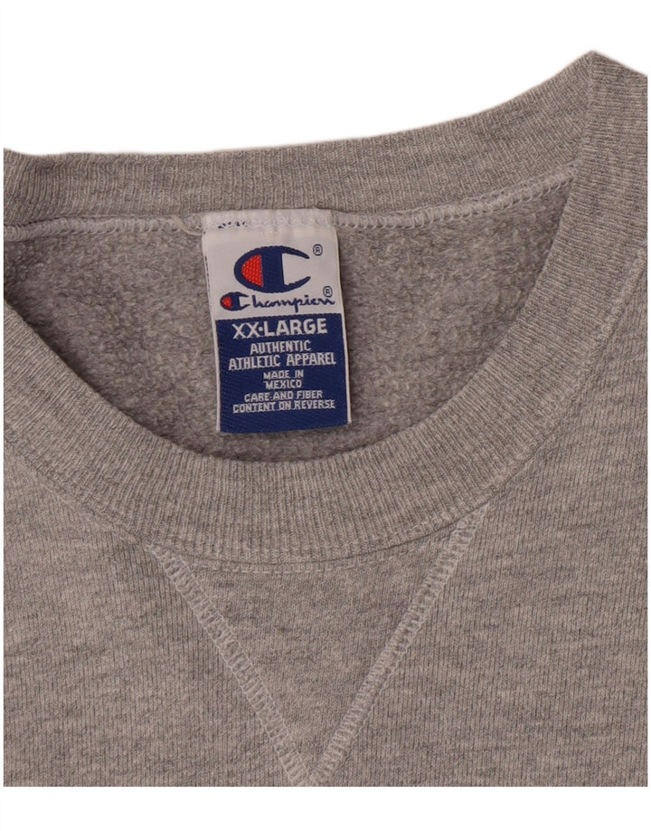 Felpa da uomo Champion Jumper 2XL Cotone grigio