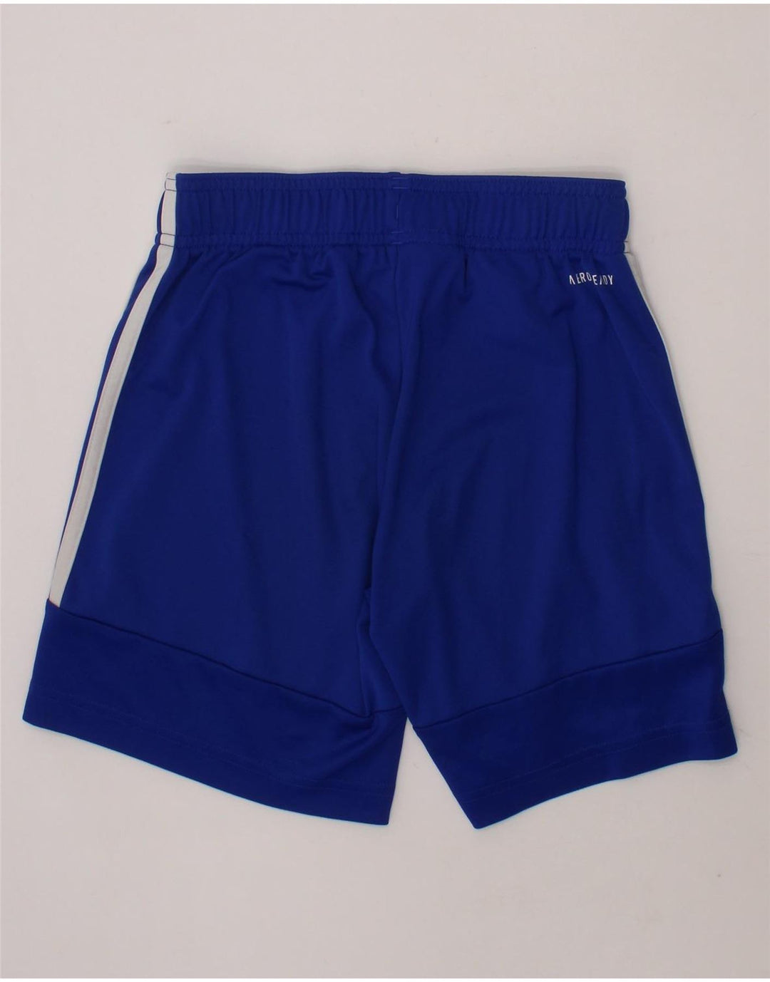 ADIDAS Boys Aeroready Sport Shorts 7-8 Years  Blue Polyester Vintage Adidas and Second-Hand Adidas from Messina Hembry 