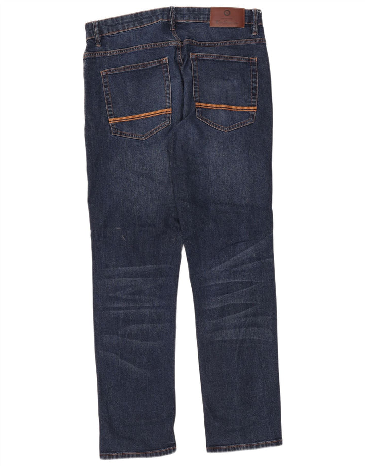 Jeans dritti da uomo Ben Sherman W36 L31 cotone blu navy