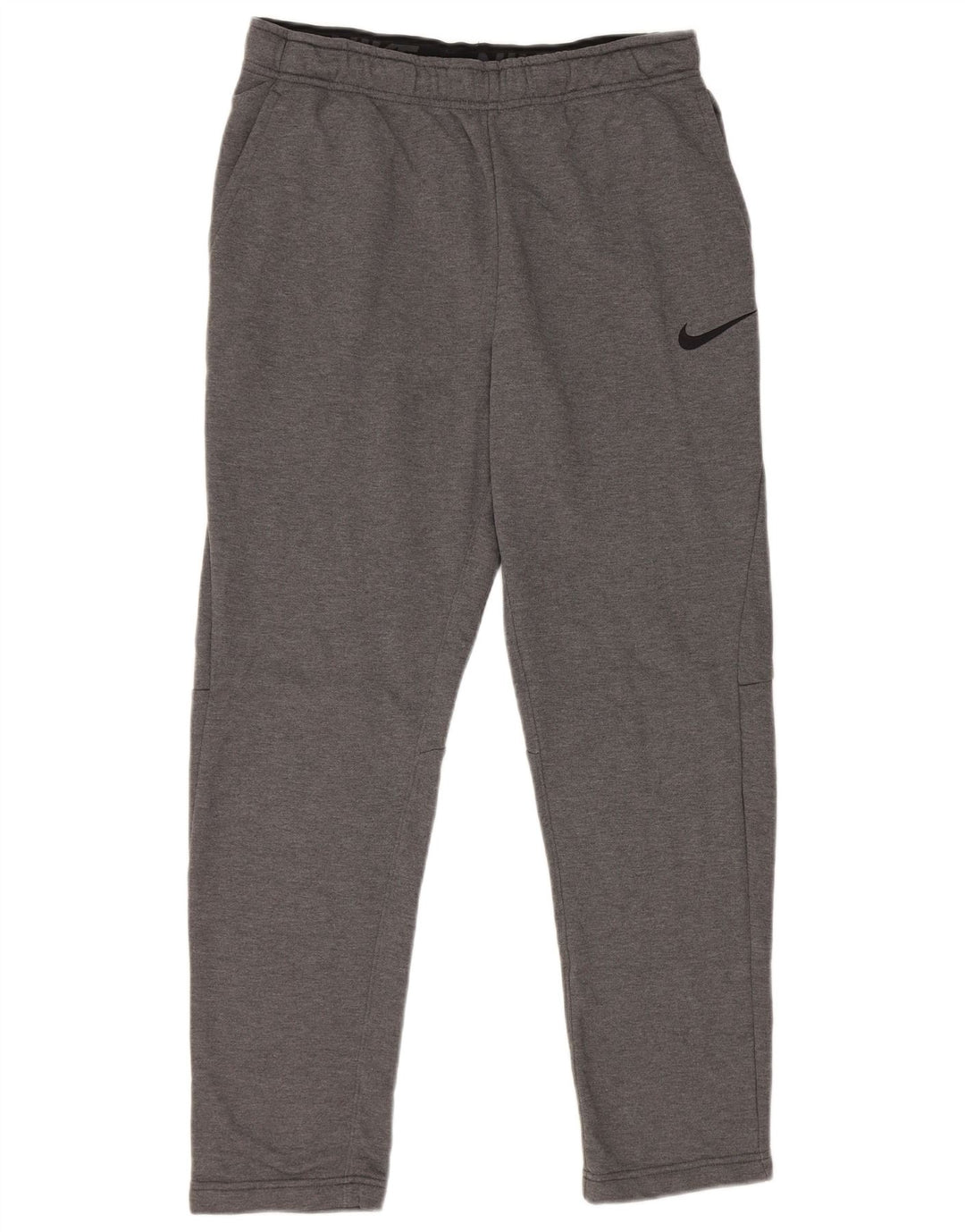 Pantaloni da tuta Nike Dri Fit da donna UK 14 Poliestere grigio medio