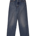 Jeans dritti Ribcage da donna Levi's W25 L27 cotone blu