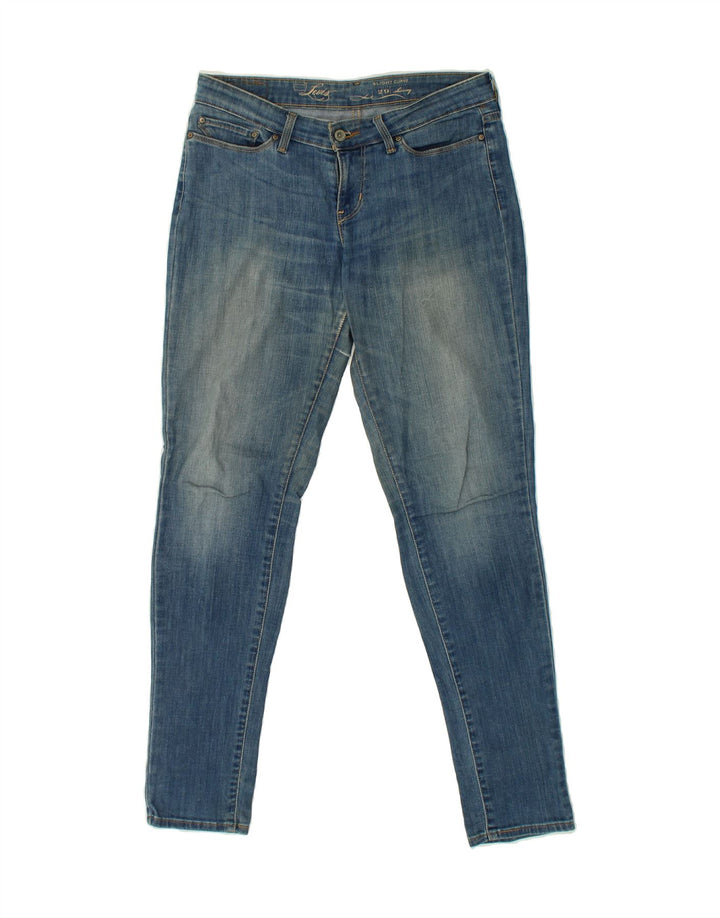 LEVI'S Womens Slight Curve Skinny Jeans W29 L33 Blue Cotton Vintage Levi's and Second-Hand Levi's from Messina Hembry 