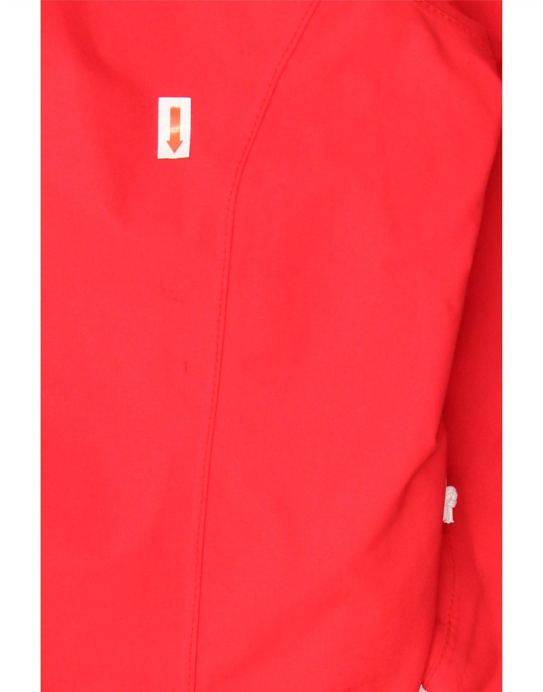 THE NORTH FACE Giacca antipioggia oversize con cappuccio Hyvent da donna UK 36 piccola rossa