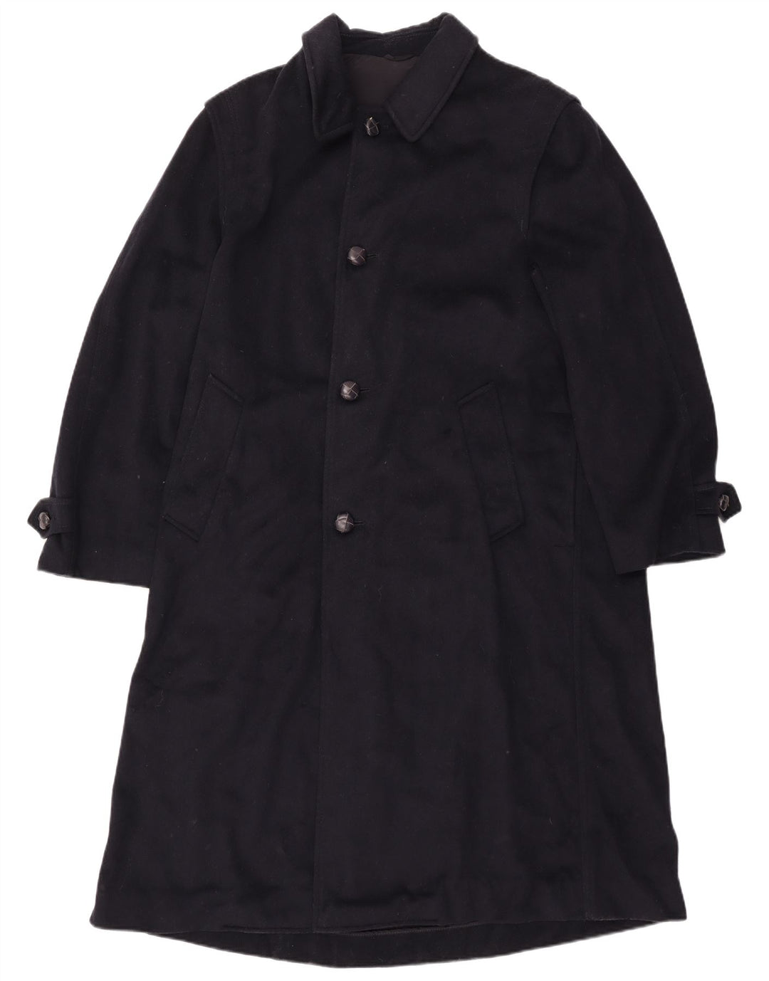 Cappotto da uomo Boggi UK 46 3XL Lana blu navy