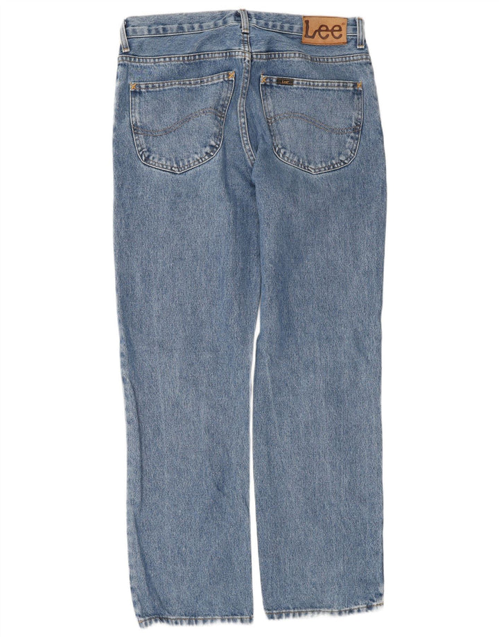 Jeans dritti LEE Brooklyn Comfort da uomo W32 L30 cotone blu