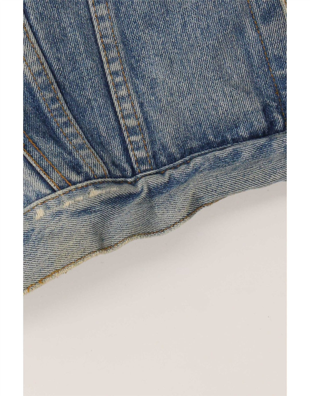 Giacca di jeans vintage da uomo UK 38 Cotone blu medio