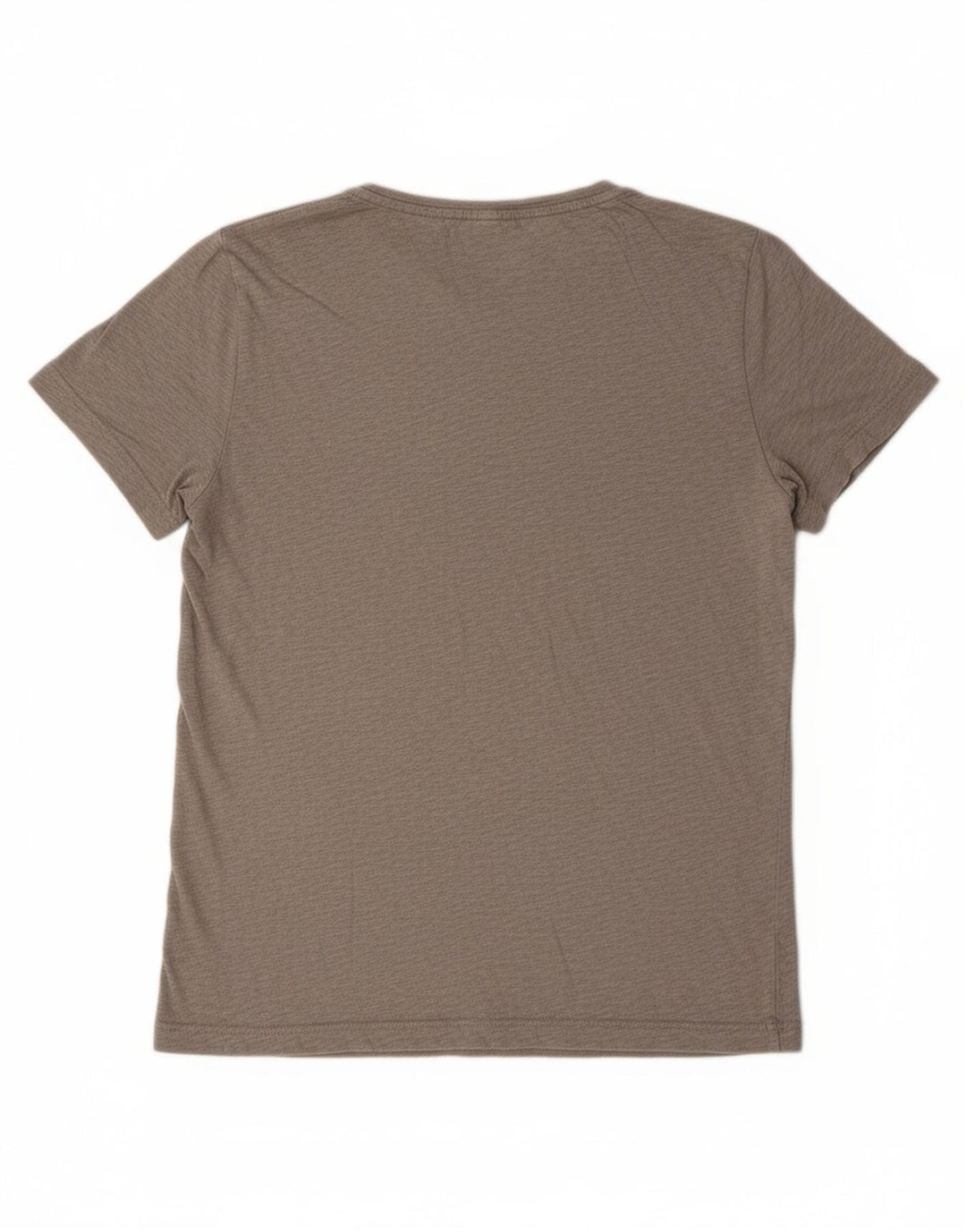 TOMMY HILFIGER Mens Graphic T-Shirt Top Medium Grey Striped Cotton