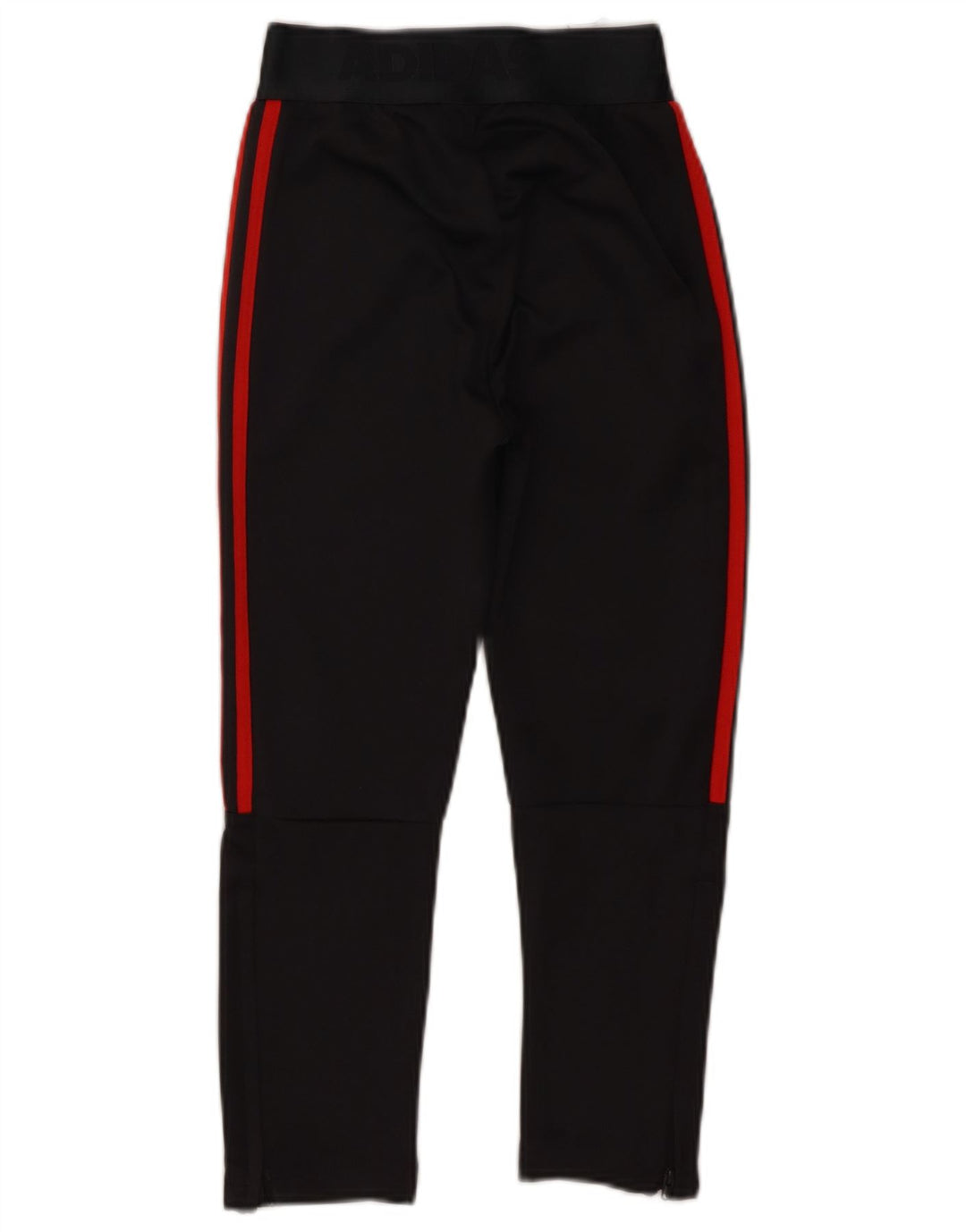 Pantaloni della tuta Adidas Climalite da ragazzo 7-8 anni in poliestere nero