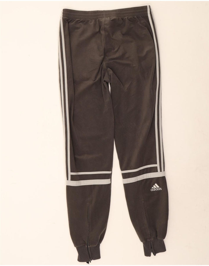 Pantaloni da tuta da uomo in velluto Adidas, pantaloni da jogging, grandi, in poliestere grigio