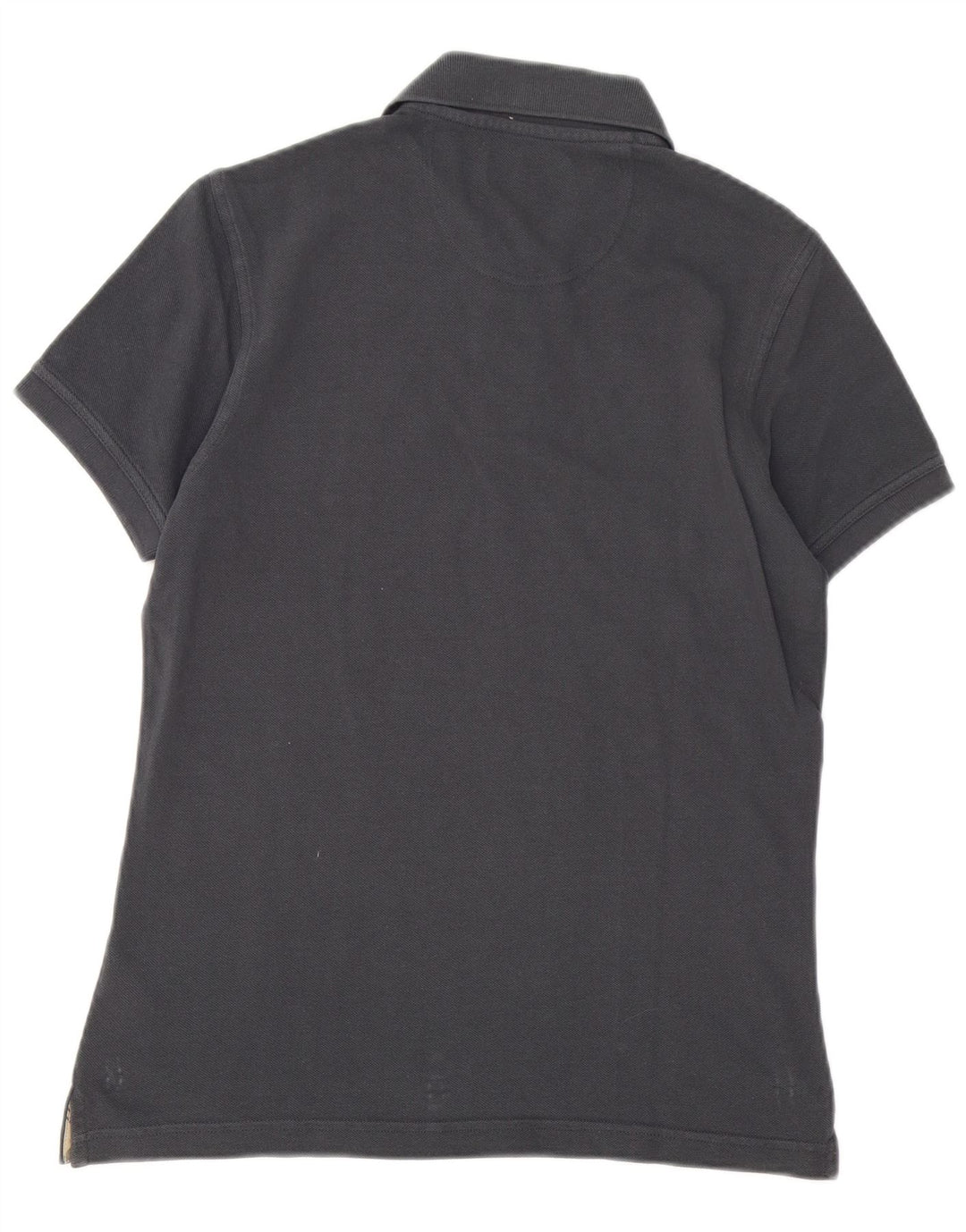 Polo da uomo Barbour piccola in cotone grigio