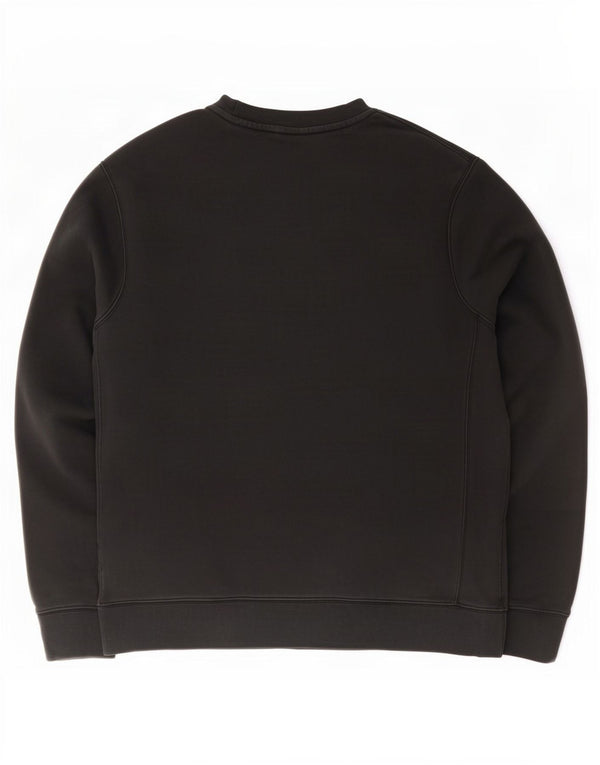 Felpa Nike Uomo Maglia Media Cotone Nero