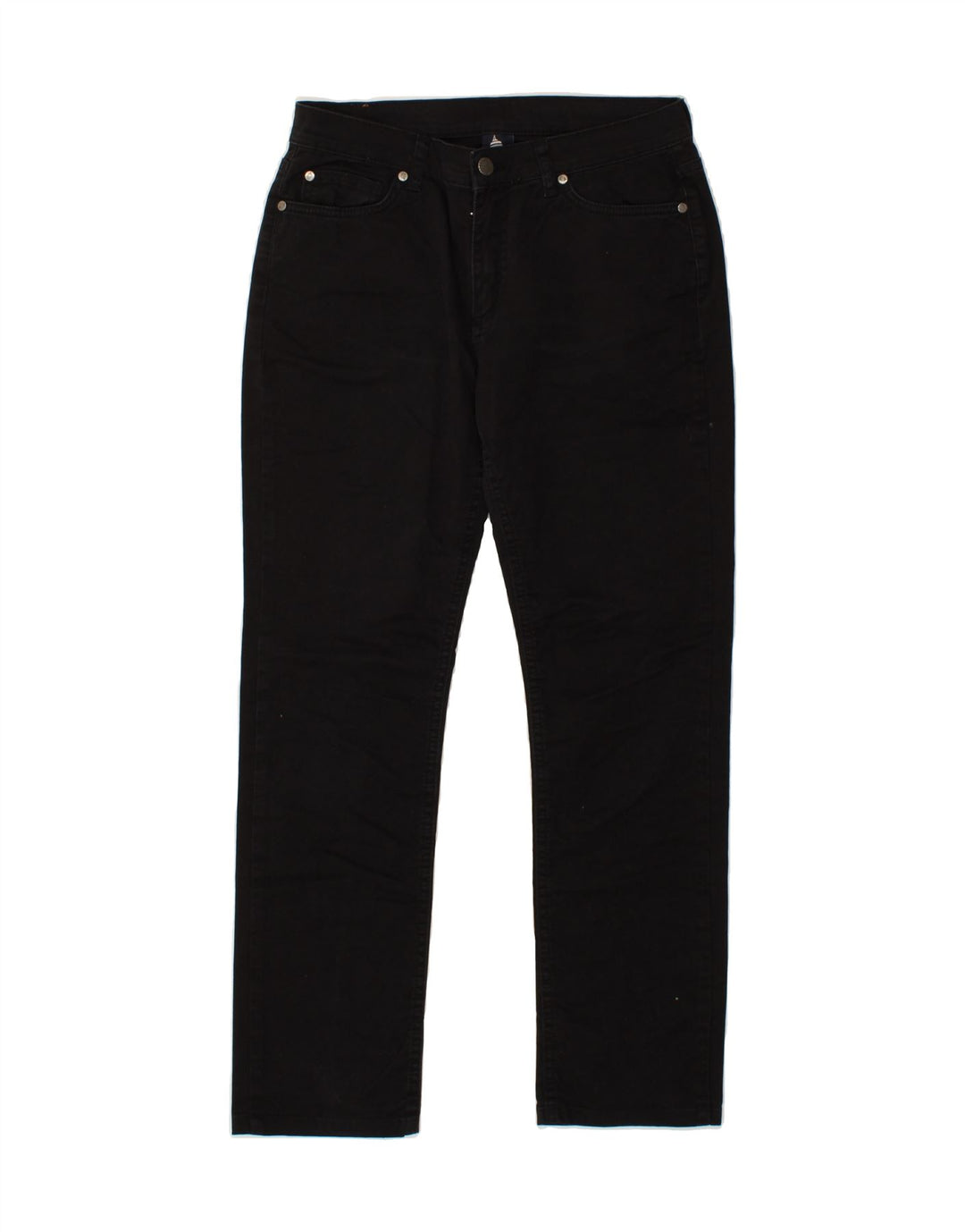 MARINA YACHTING Womens Straight Jeans Medium W29 L29 Black Cotton Vintage Marina Yachting and Second-Hand Marina Yachting from Messina Hembry 