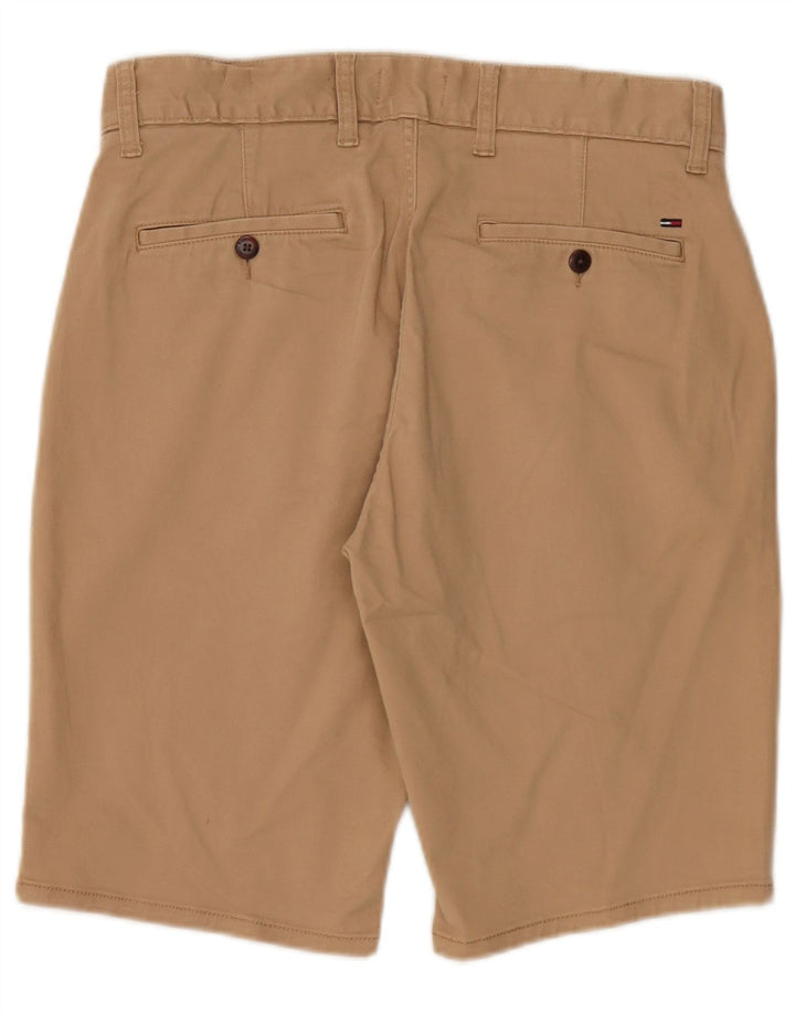 Pantaloncini chino da uomo Tommy Hilfiger W32 cotone beige medio