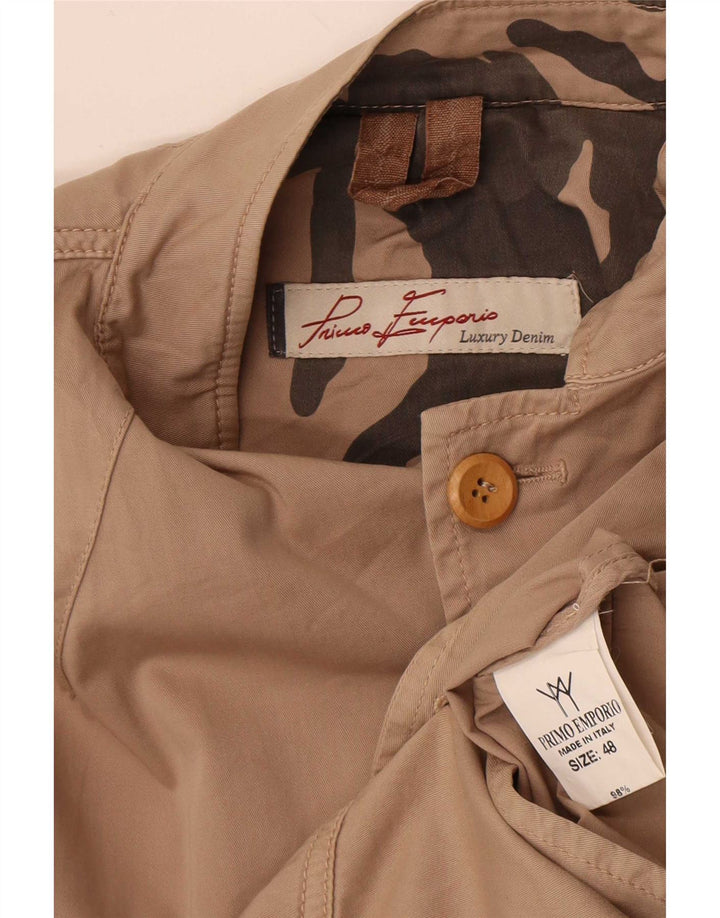 Giacca Blazer Militare Uomo Primo Emporio IT 48 Cotone Beige Medio