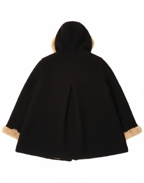 Cappotto con cappuccio da donna Monsoon UK 16 Large in lana nera