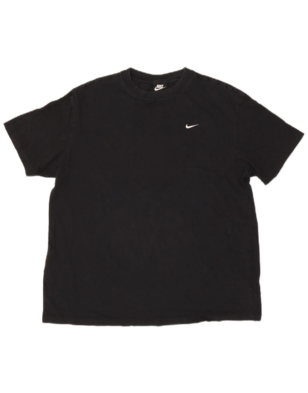T-shirt da uomo Nike Top grande in cotone nero