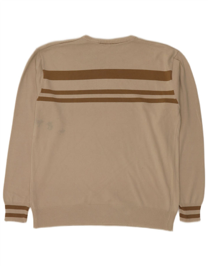 Angelo Litrico Maglione girocollo da uomo 2XL Beige Argyle/Diamond