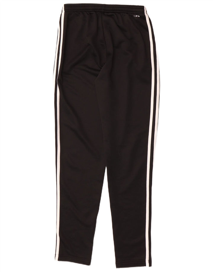 Pantaloni della tuta Adidas Aeroready da ragazzo 13-14 anni in poliestere nero