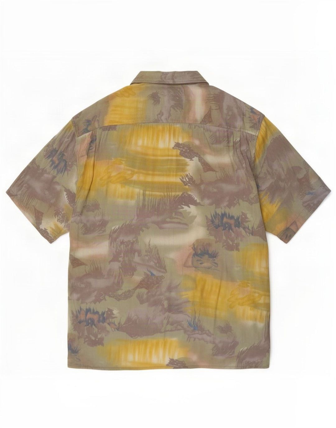 Mauro Ferrini Camicia Uomo Fantasia Astratta Taglia 43/44 XL Multicolore