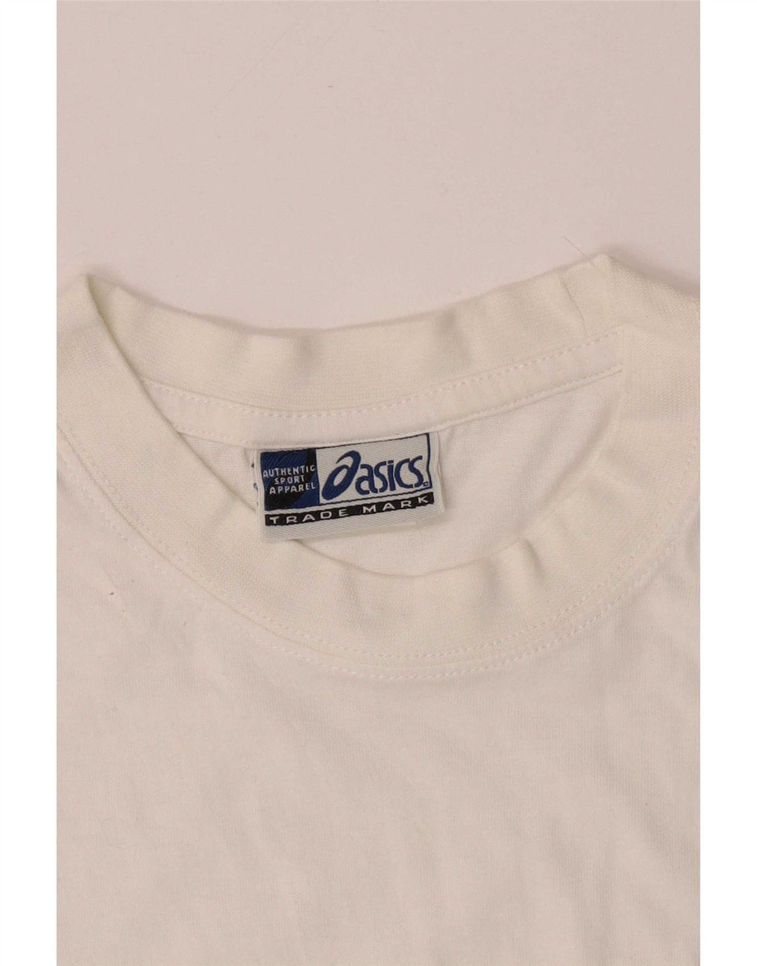 T-shirt da donna Asics Top UK 12 cotone bianco medio