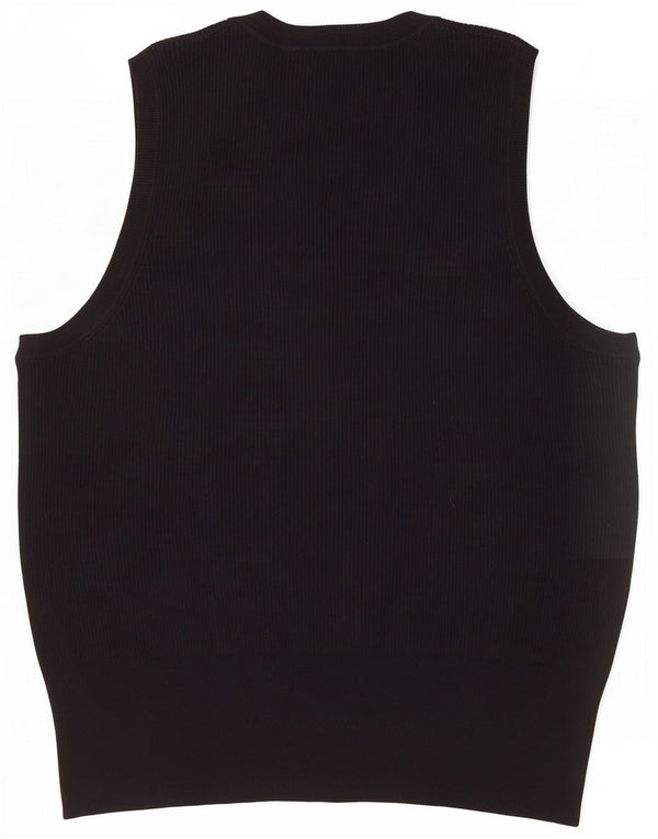 Canotta da donna Marks & Spencer UK 24 4XL Viscosa nera