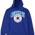 CONVERSE Felpa con cappuccio grafica per ragazzi 13-14 anni XL Poliestere blu