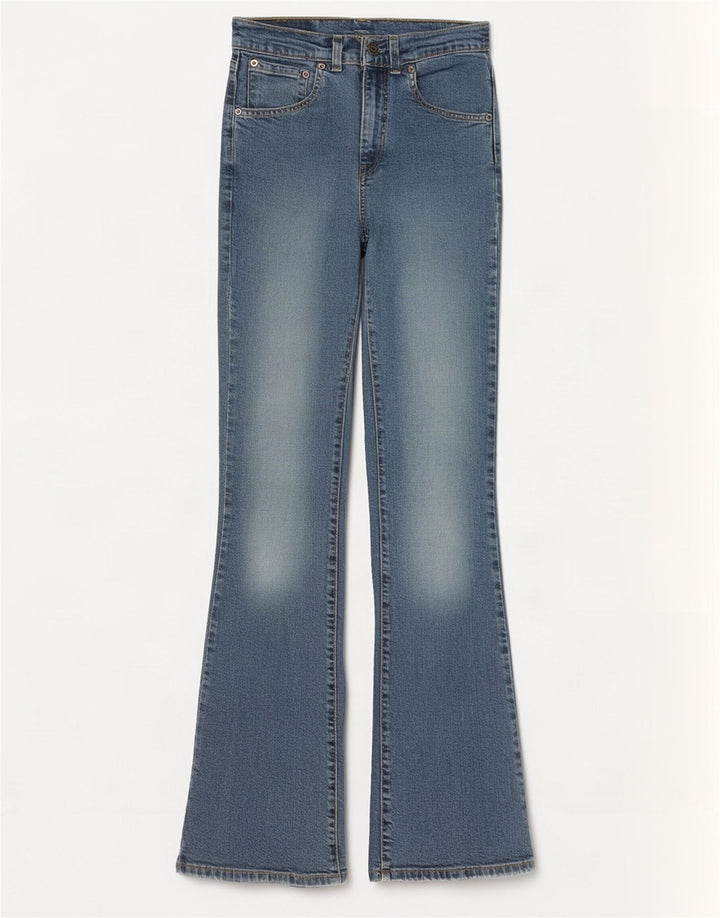 Jeans Levi's 525 svasati da donna W28 L34 cotone blu