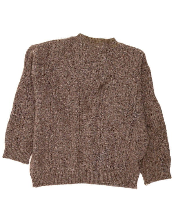 Maglione maglione girocollo da uomo Daniel Hechter XL marrone