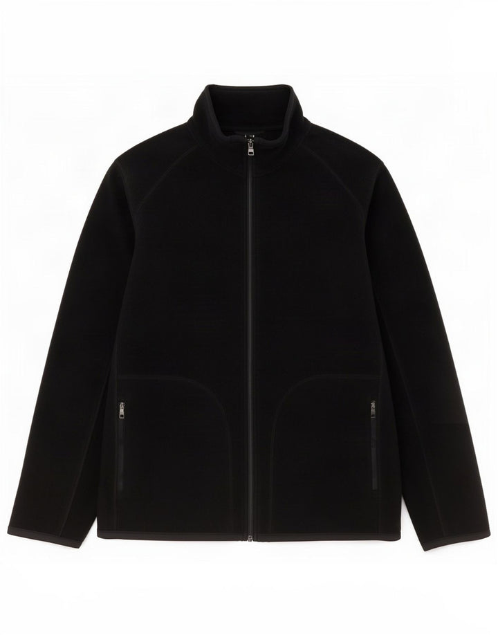 Giacca in pile da uomo Marks & Spencer UK 40 grande poliestere nero