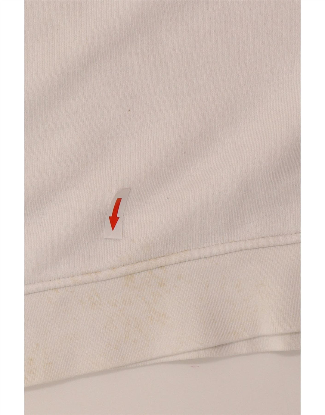 Felpa grafica da uomo Lacoste, taglia 3, piccola, in cotone bianco