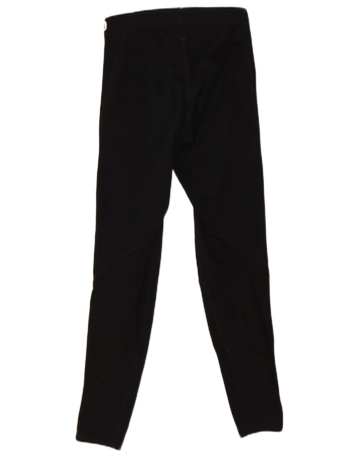 Leggings grafici Nike Dri Fit da donna UK 8 piccoli neri