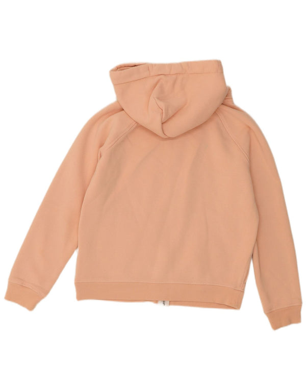 Maglione con cappuccio e zip oversize da donna Jack Wills UK 10 piccolo cotone rosa