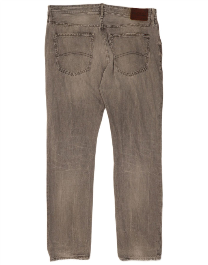 Jeans slim da uomo Tommy Hilfiger W36 L34 Grigi