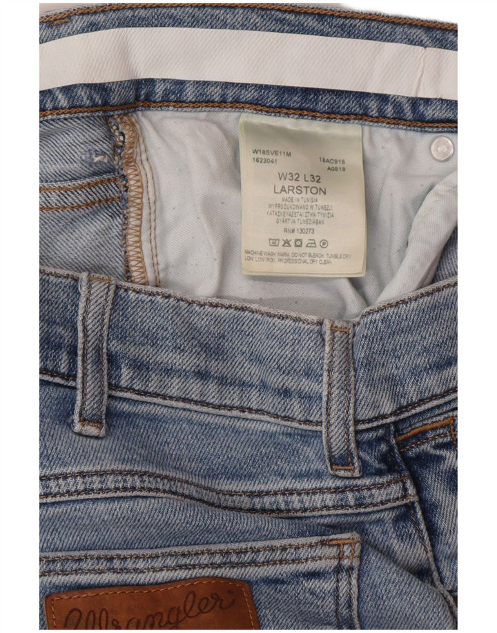 Jeans slim da uomo Larston WRANGLER W32 L32 cotone blu