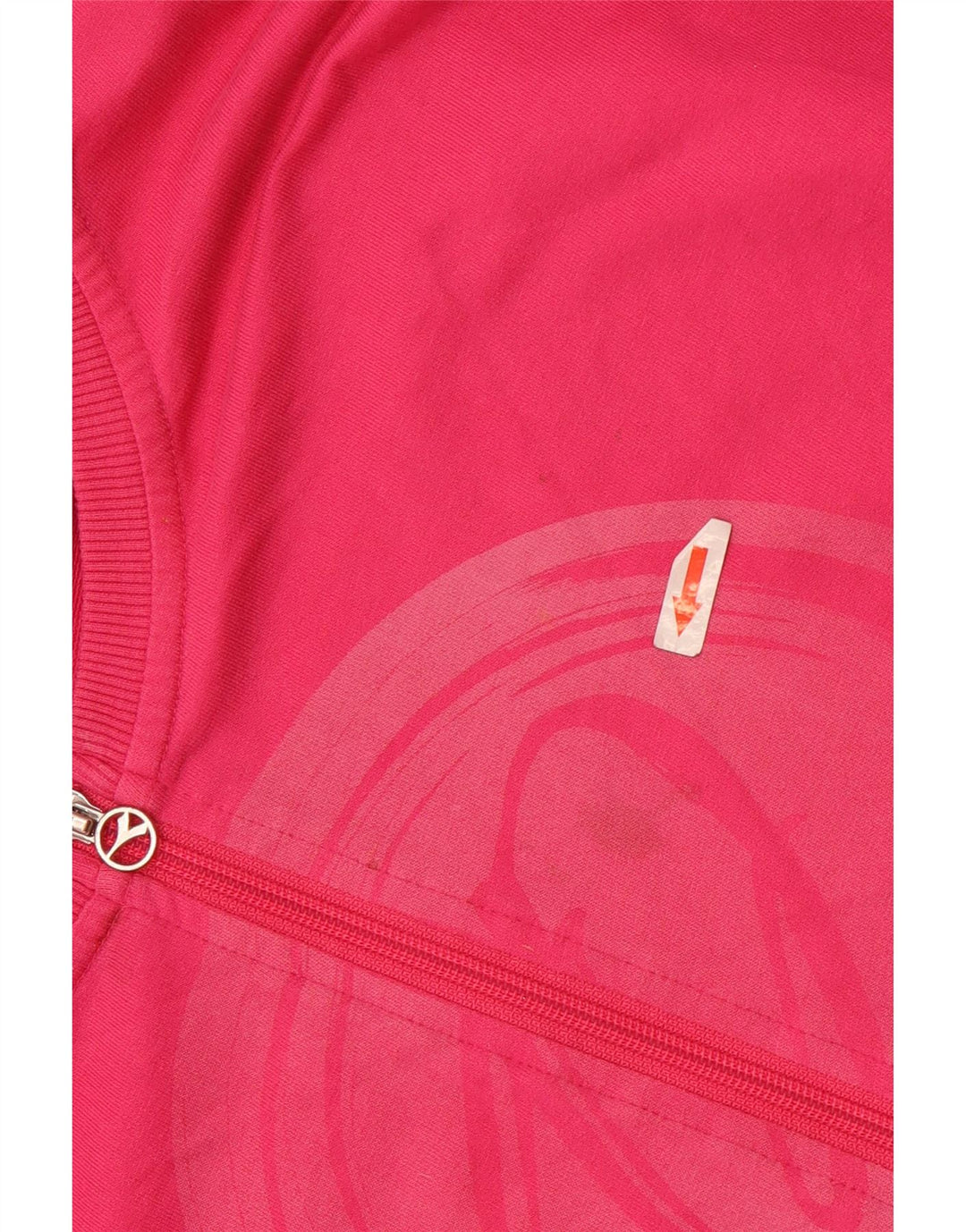 Giacca da ginnastica oversize con grafica Diadora da donna UK 16 Large Rosa