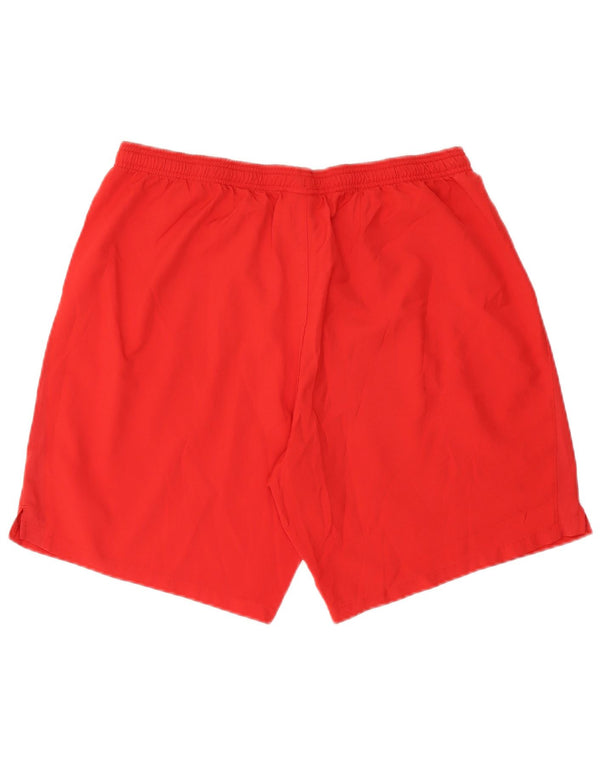 Pantaloncini sportivi da uomo Under Armour 2XL rosso poliestere