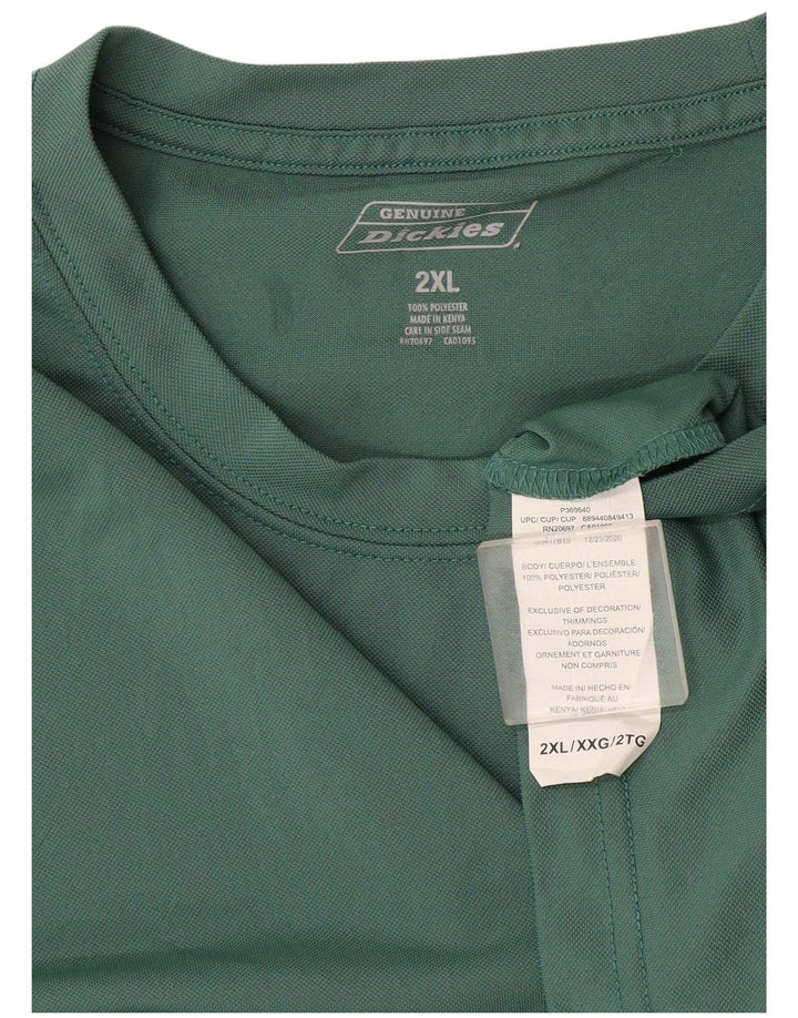 T-shirt da uomo Dickies Top 2XL verde poliestere