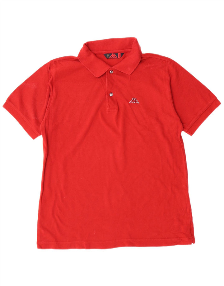 Polo Kappa Uomo Small Rossa In Cotone