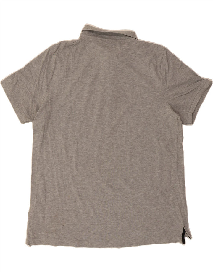 NIKE Mens Polo Shirt XL Grey Cotton Vintage Nike and Second-Hand Nike from Messina Hembry 